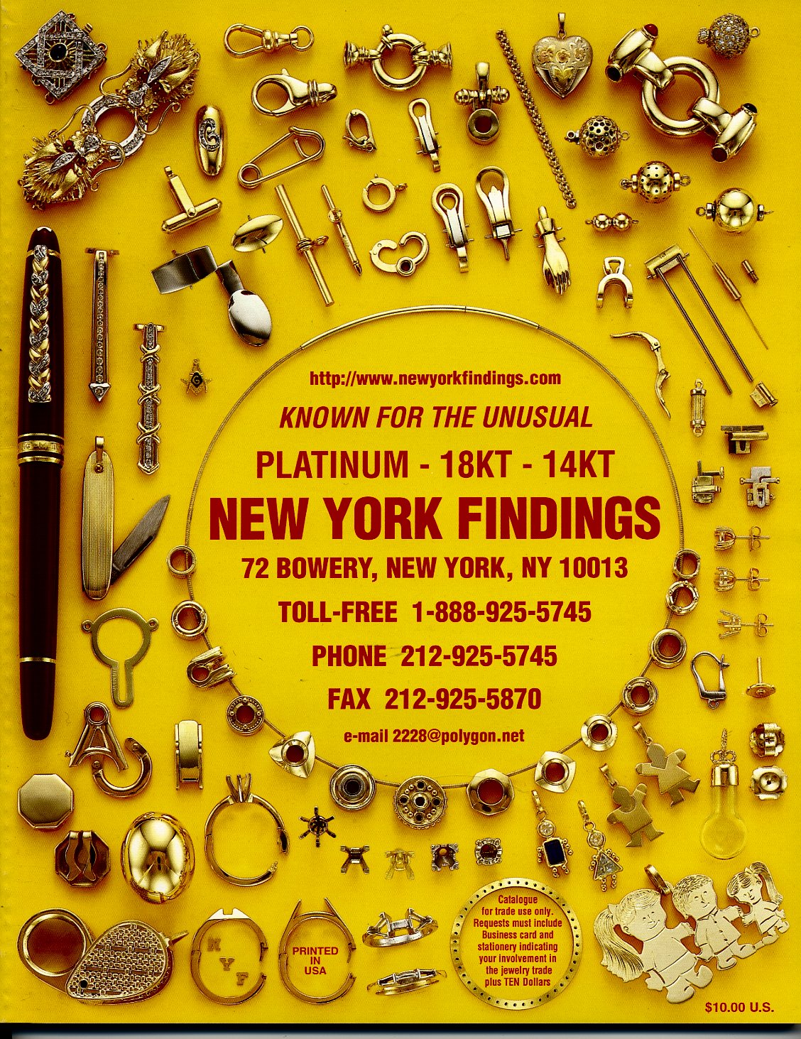 Yellow Findings Catalog